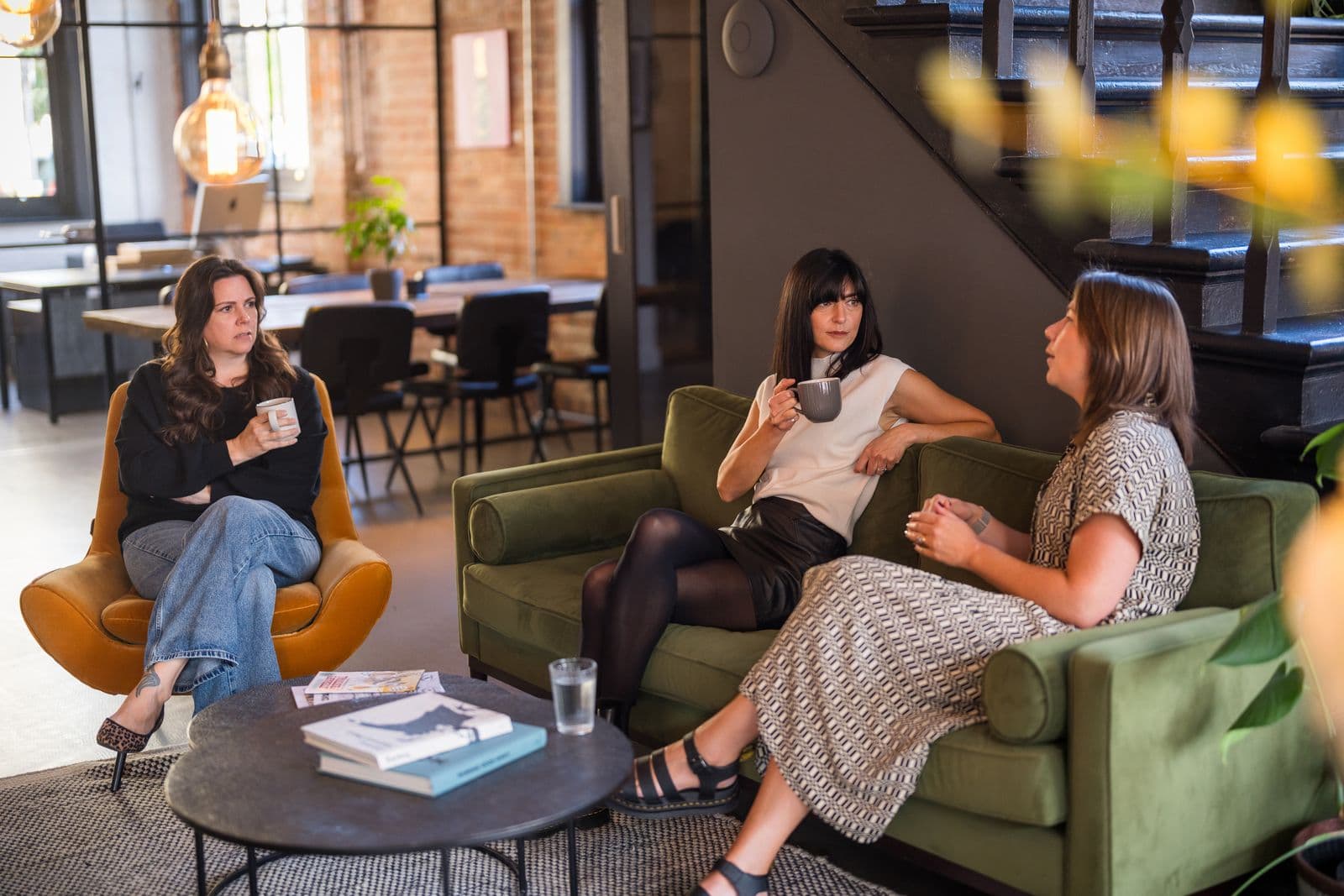 The filming day at Clic HQ, September 2024