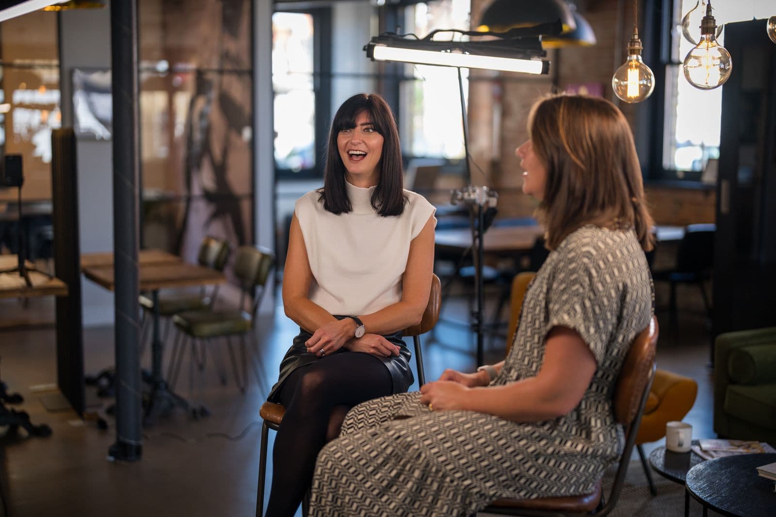 The filming day at Clic HQ, September 2024
