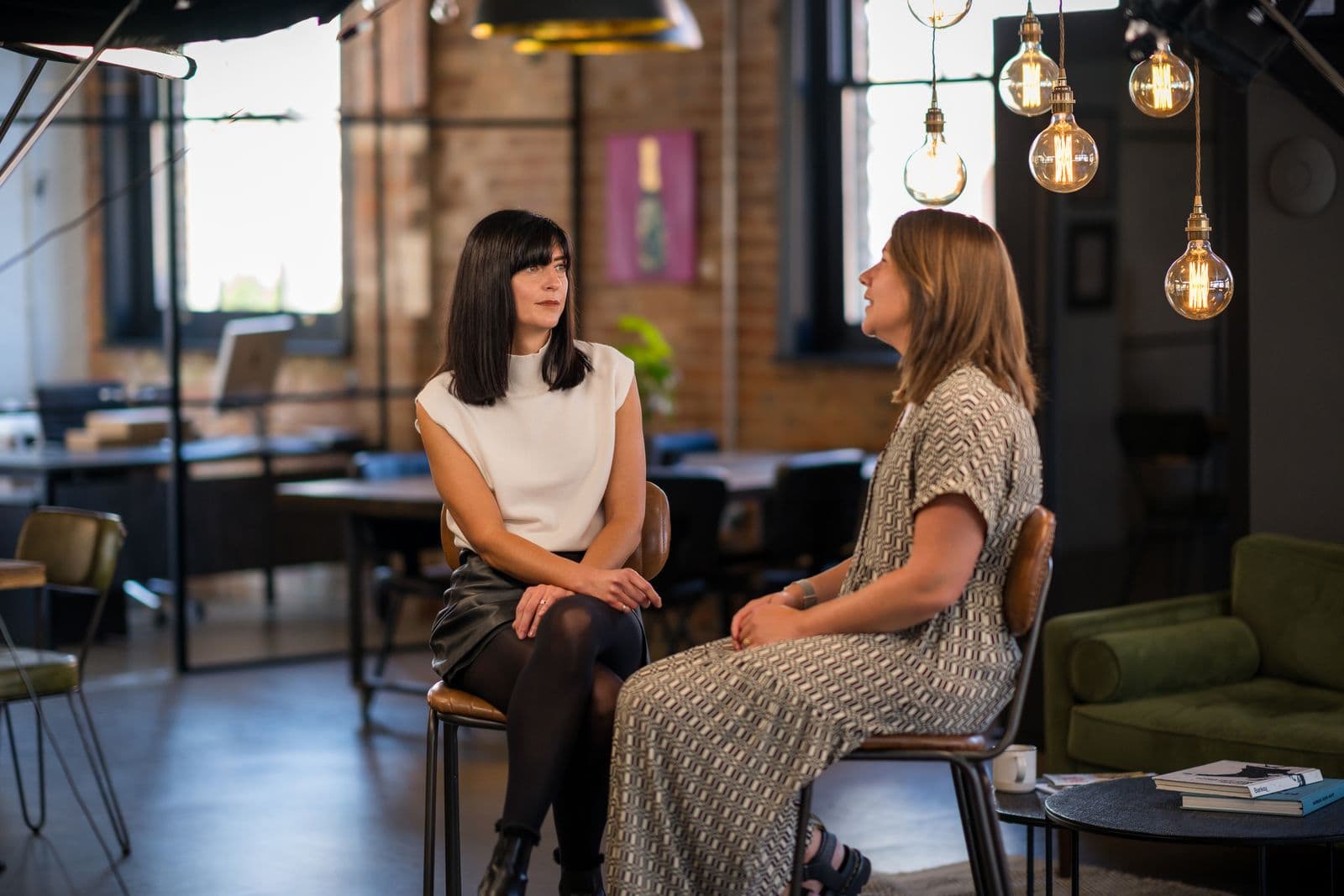 The filming day at Clic HQ, September 2024