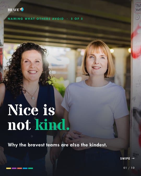Carousel cover: Nice is not kind.